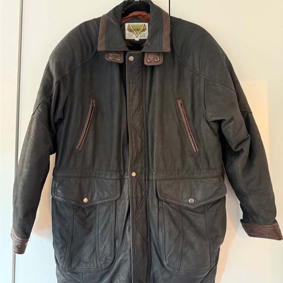 Vintage Phase 2 Black Military Field Jacket Weather-Resistant - Picture 1 of 10